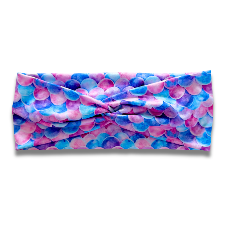Mermaid Scales Sweetheart Headband Sewing Sweethearts