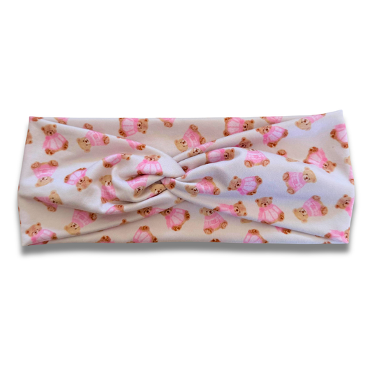 Teddy’s Sweetheart Headband (or removable tie option) Sewing Sweethearts Sweetheart