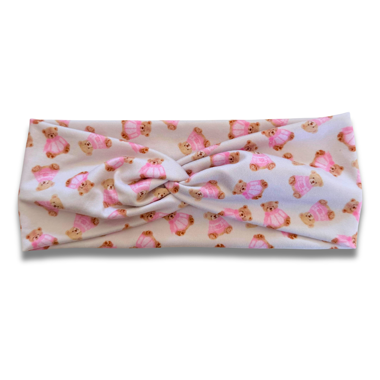 Teddy’s Sweetheart Headband (or removable tie option) Sewing Sweethearts Sweetheart