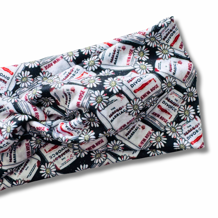 Marriage & Divorce Sweetheart Headband (or removable tie option) Sewing Sweethearts