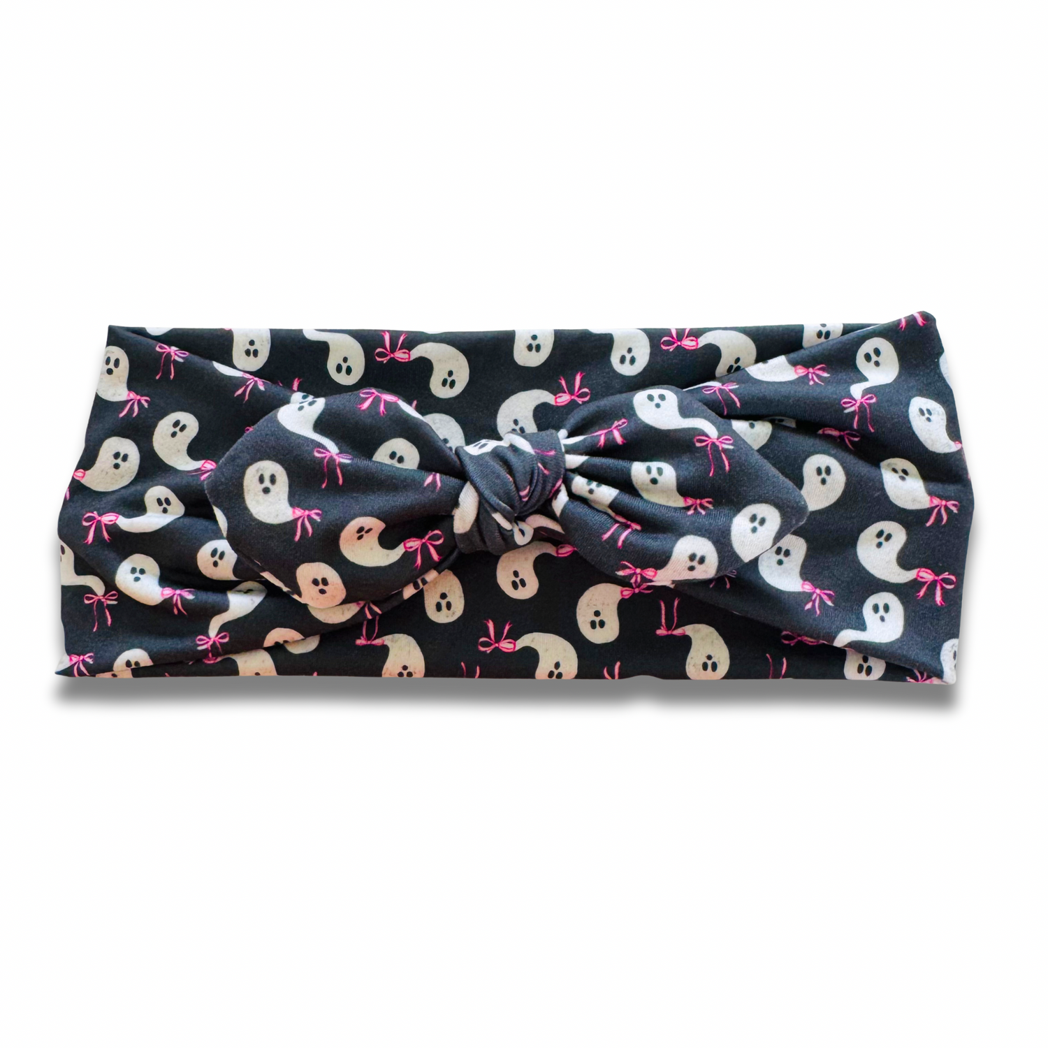 Ghosties Sweetheart Headband (or removable tie option) Sewing Sweethearts Sweetheart with Removable Tie