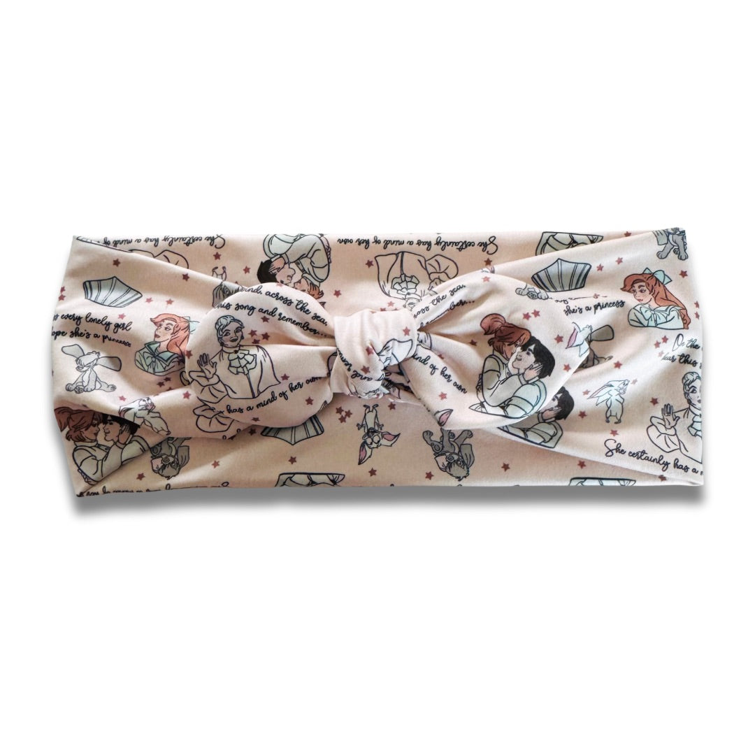 Ana Sweetheart Headband (or removable tie option)  Sewing Sweethearts Sweetheart with Removable Tie  