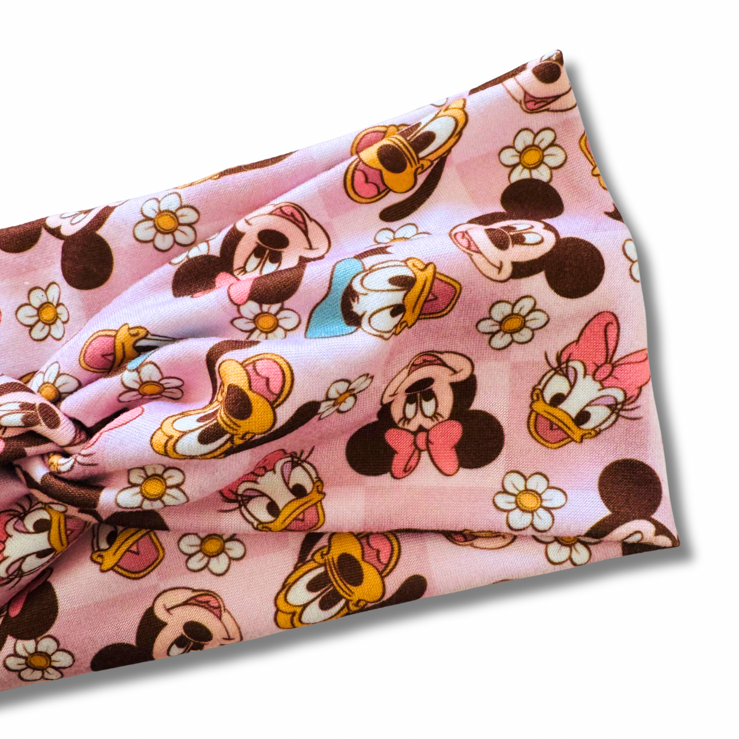 Daisy Mouse Sweetheart Headband (or removable tie option) Sewing Sweethearts