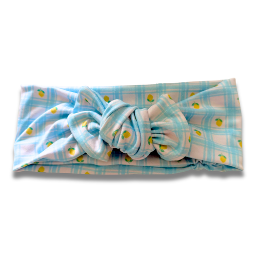 Lemon Picnic Sweetie Headband Sewing Sweethearts