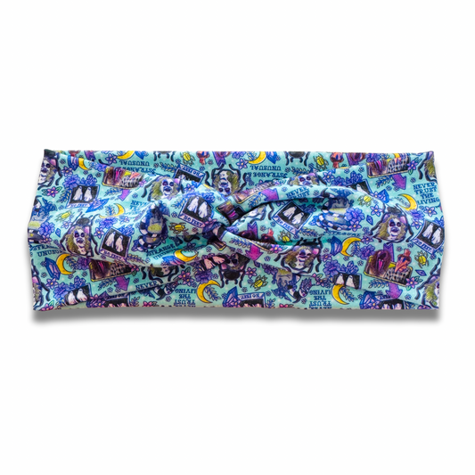 Strange & Unusual Sweetheart Headband (or removable tie option) Sewing Sweethearts Sweetheart