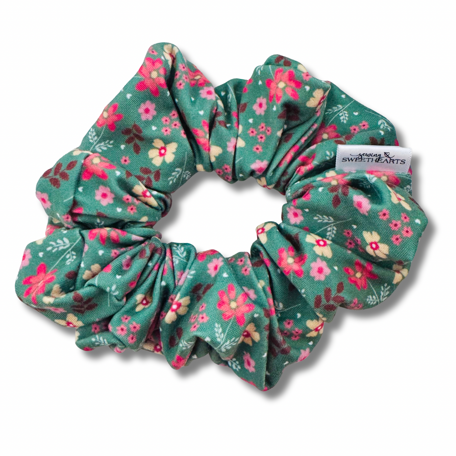 Dainty Florals Scrunchie Sewing Sweethearts