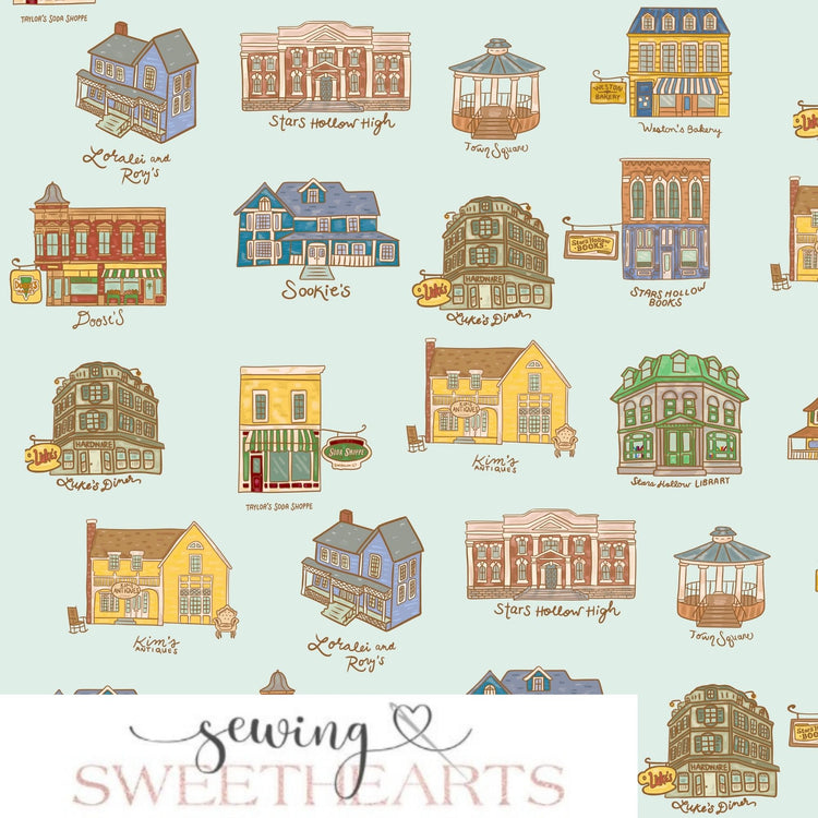 GG Map Minky Blanket PREORDER (~4 weeks before shipping) Sewing Sweethearts