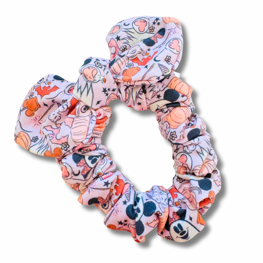 Feeling Ghouly Bow Scrunchie Sewing Sweethearts