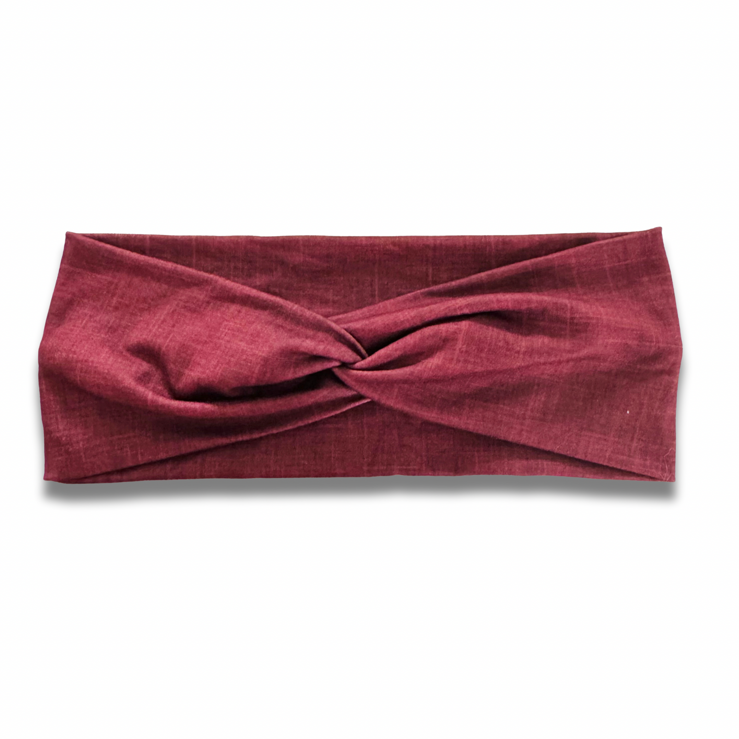 Cranberry Linen Style Sweetheart Headband (or removable tie option) Sewing Sweethearts Sweetheart
