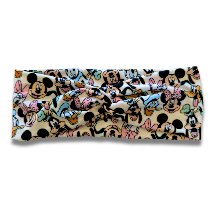Mouse Friends Sweetheart Headband (or removable tie option) Sewing Sweethearts Sweetheart