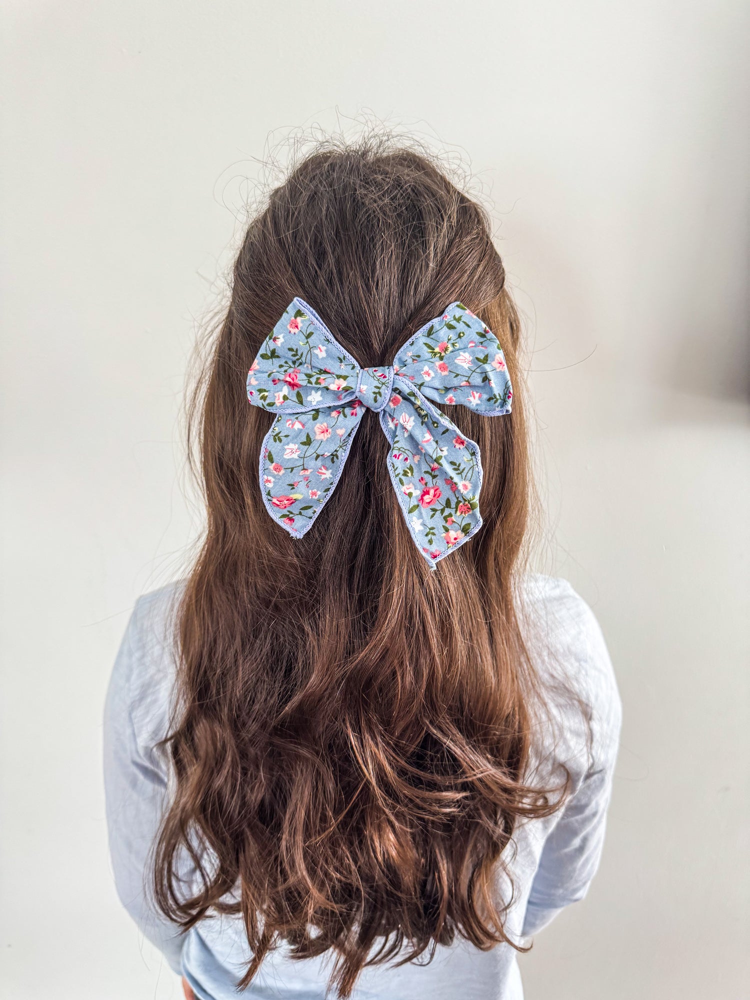 Pink Dots Fable Bow Clip Sewing Sweethearts