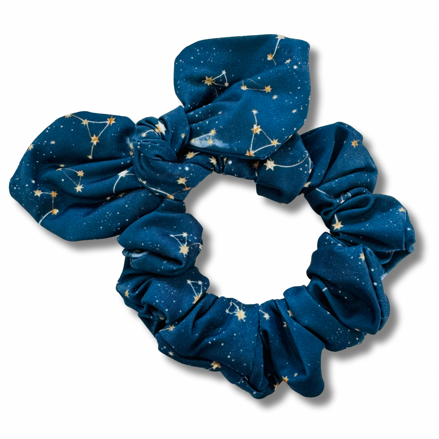 Constellations Bow Scrunchie Sewing Sweethearts