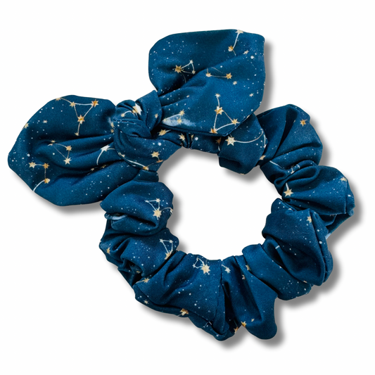 Constellations Bow Scrunchie Sewing Sweethearts