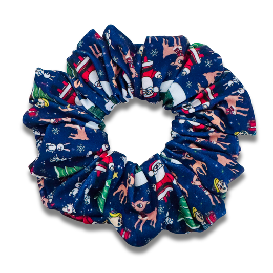 Rudolph Christmas Adventure Scrunchie Sewing Sweethearts