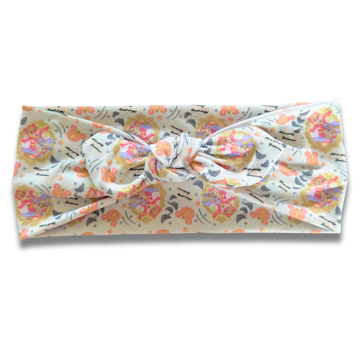 Not So Scary Chipmunks Sweetheart Headband (or removable tie option) Sewing Sweethearts Sweetheart with Removable Tie