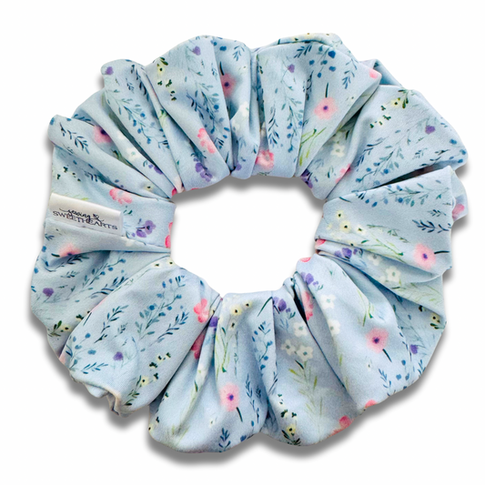 Spring Floral Scrunchie Sewing Sweethearts
