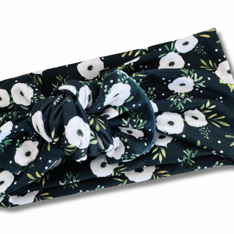 Snow-Kissed Flowers Sweetie Headband