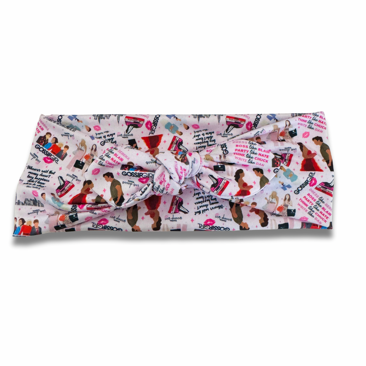 Gossip Sweetheart Headband (or removable tie option)