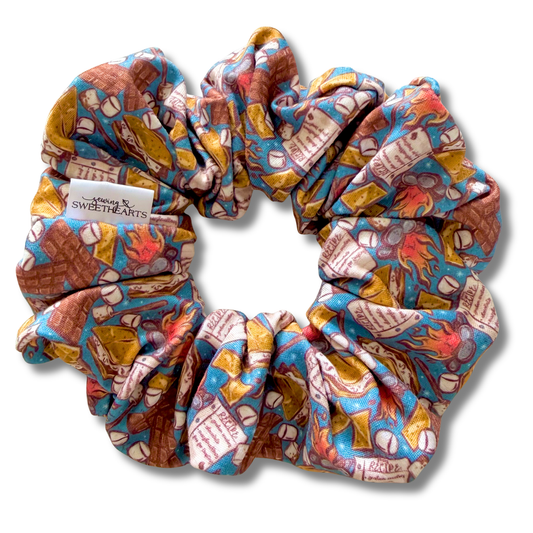 Smores Scrunchie Sewing Sweethearts