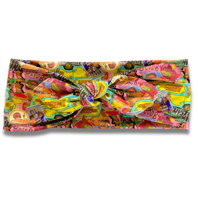 Mystery Gang Sweetheart Headband (or removable tie option) Sewing Sweethearts Sweetheart with Removable Tie