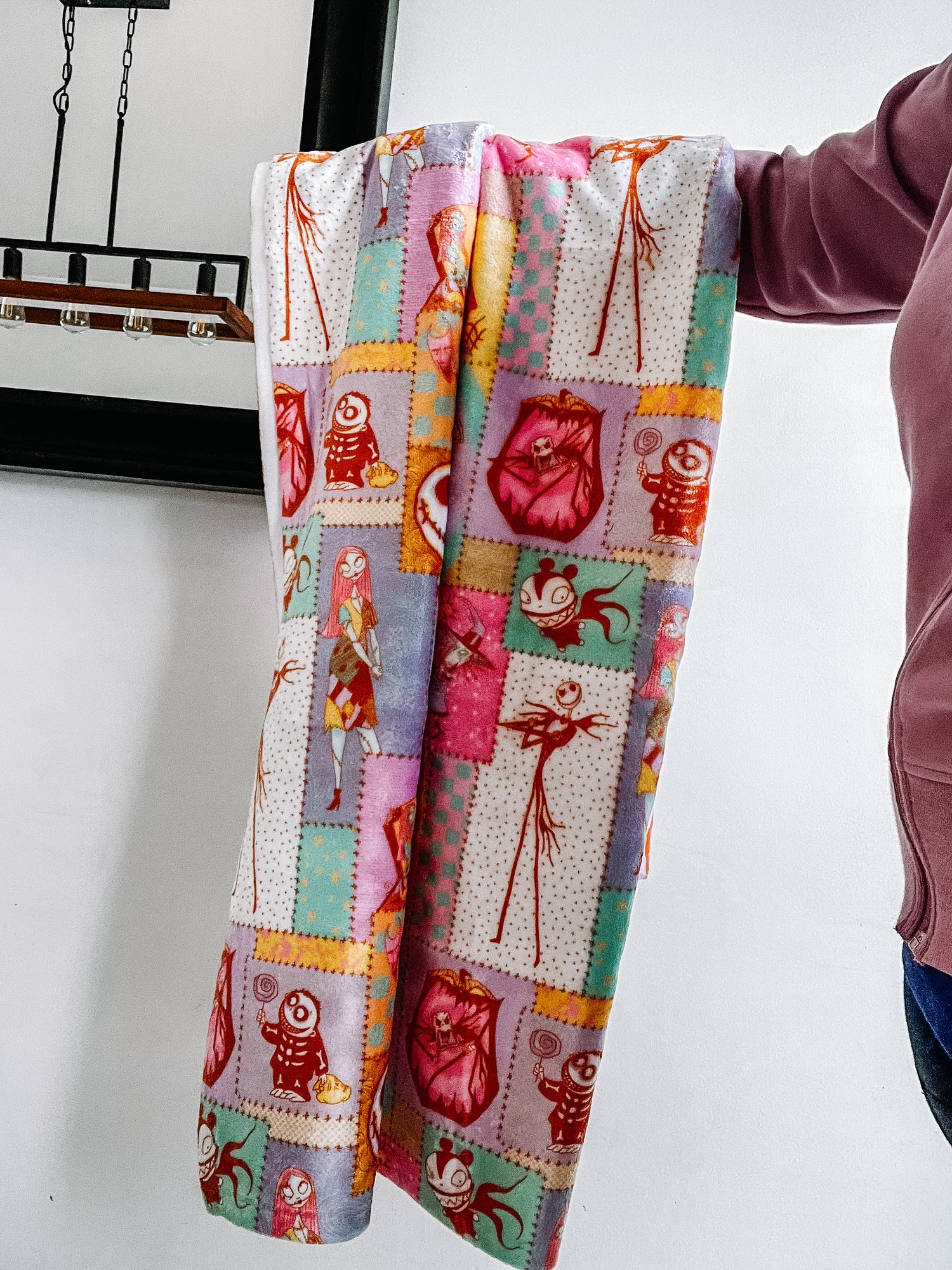 Nightmare Minky Blanket PREORDER (~4 weeks before shipping) Sewing Sweethearts