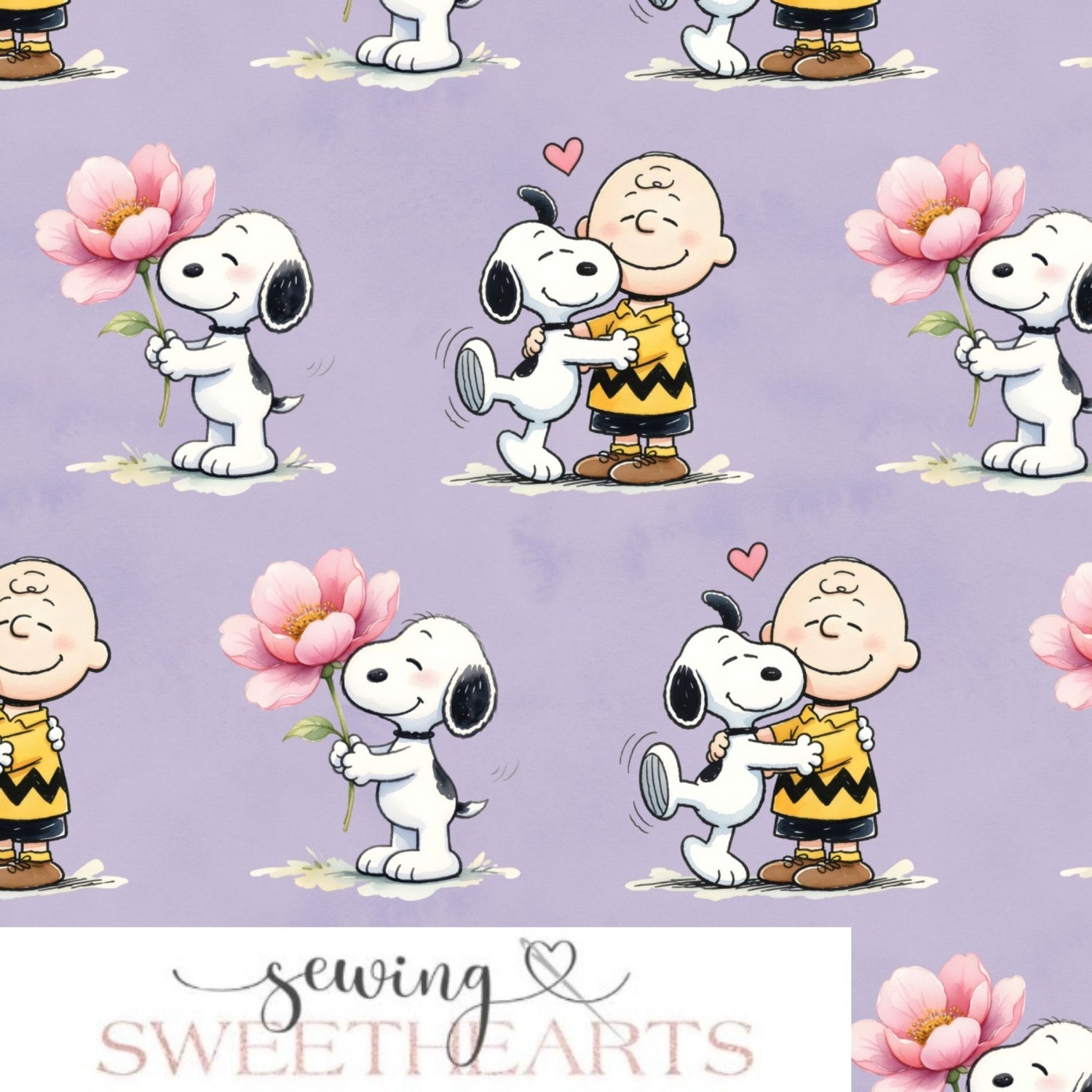 Peanuts Minky Blanket PREORDER (~4 weeks before shipping) Sewing Sweethearts