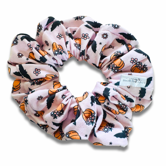 Batty Pumpkins Scrunchie Sewing Sweethearts