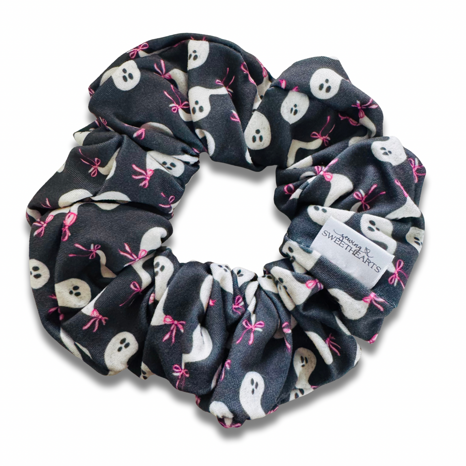 Ghosties Scrunchie Sewing Sweethearts