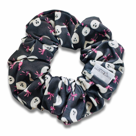 Ghosties Scrunchie Sewing Sweethearts