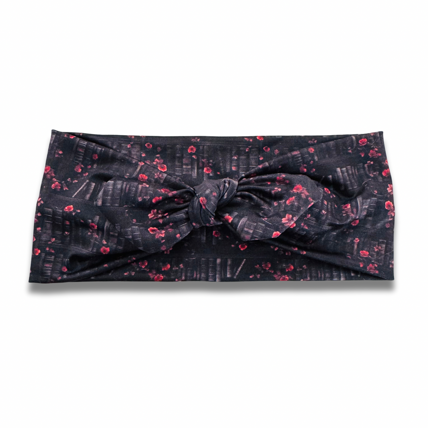 Dark Library Sweetheart Headband (or removable tie option) Sewing Sweethearts Sweetheart with Removable Tie