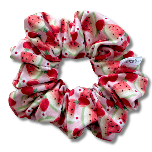 Strawberry Watermelon Scrunchie Sewing Sweethearts