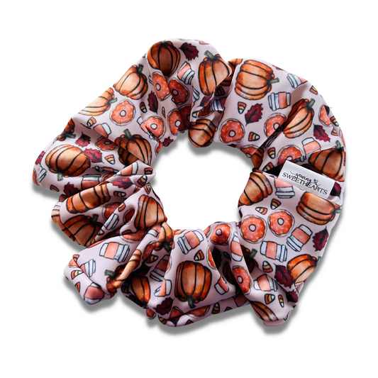 Good Morning Pumpkin Scrunchie  Sewing Sweethearts   