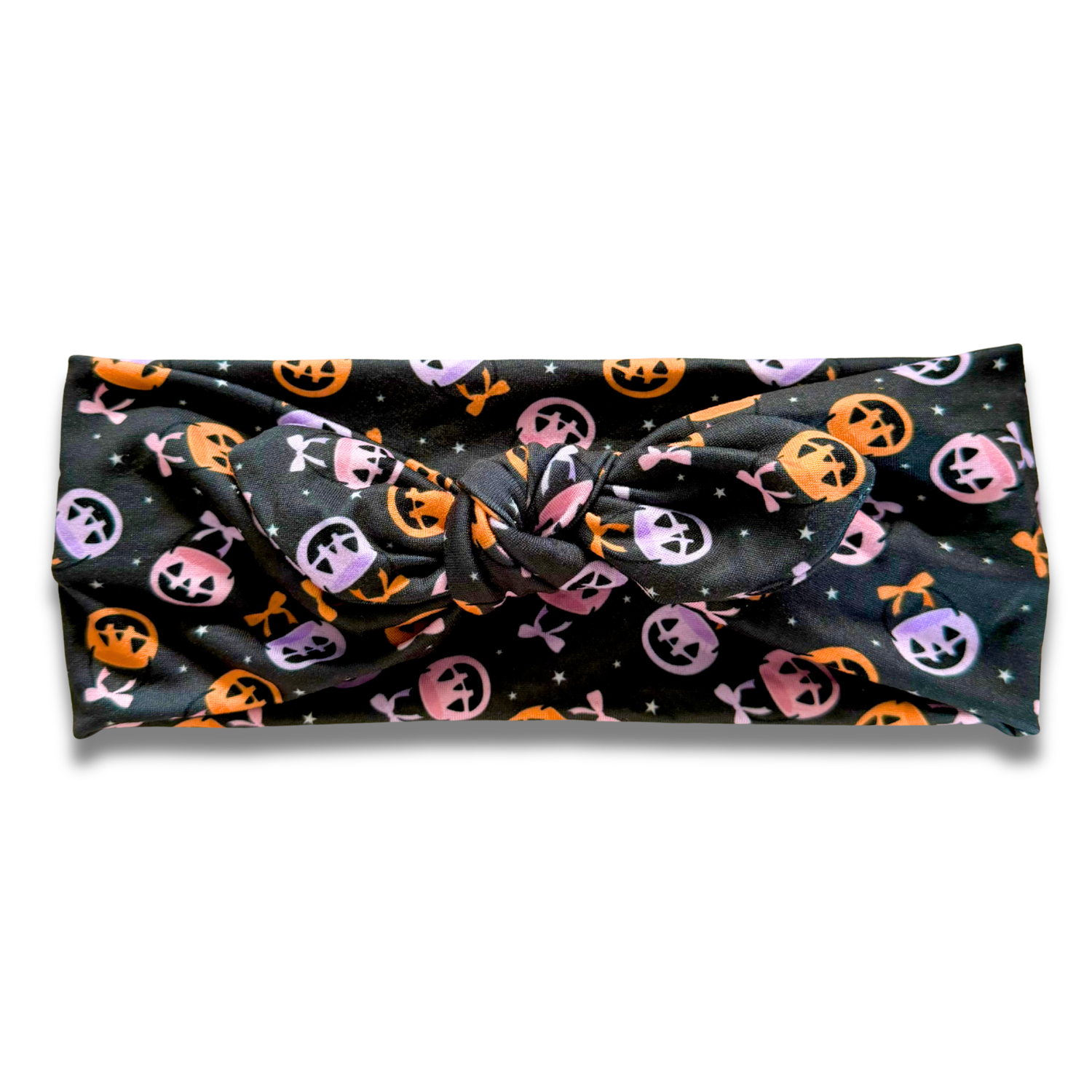 Trick or Treat Sweetheart Headband (or removable tie option) Sewing Sweethearts Sweetheart with Removable Tie