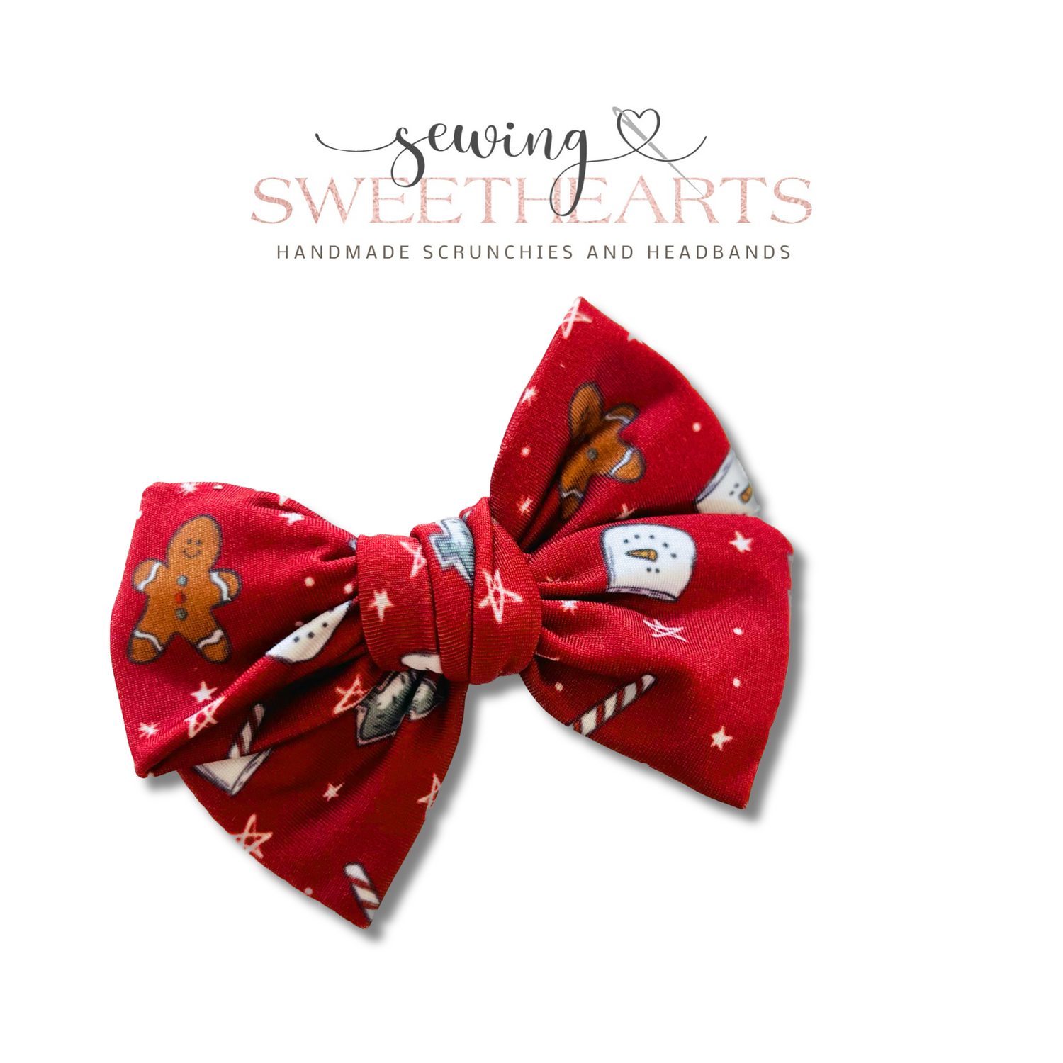 Christmas Cheer Bow Sweet Minis Sewing Sweethearts   
