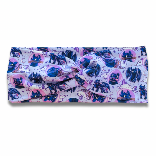 Famous Dragon Sweetheart Headband (or removable tie option) Sewing Sweethearts Sweetheart