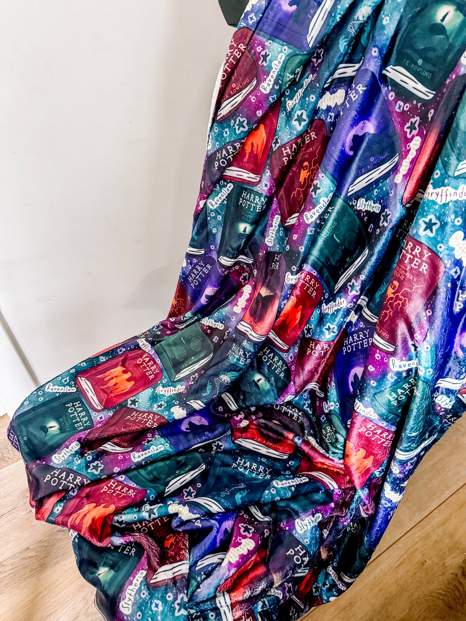 Wizard Books Minky Blanket PREORDER (~4 weeks before shipping) Sewing Sweethearts