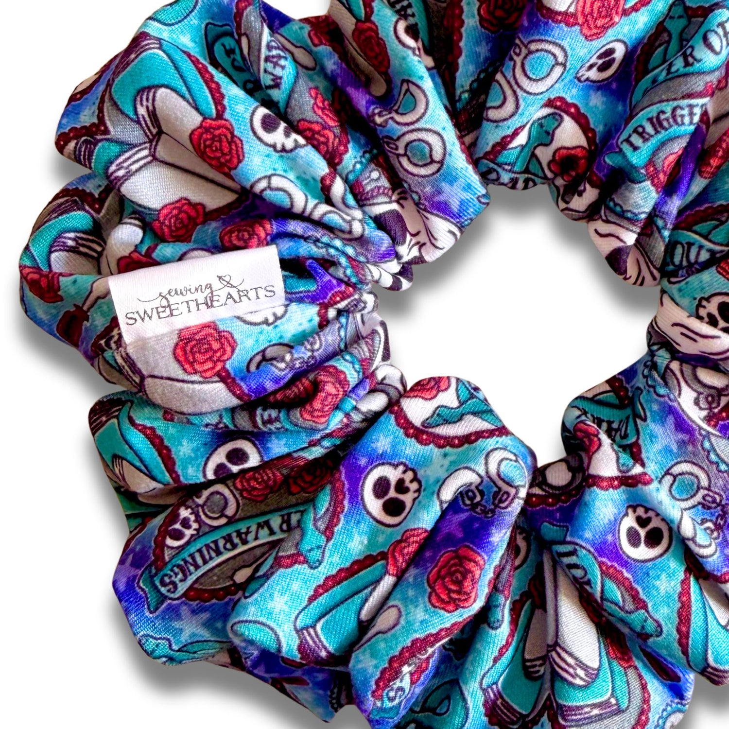 Lover of Trigger Warnings Scrunchie Sewing Sweethearts