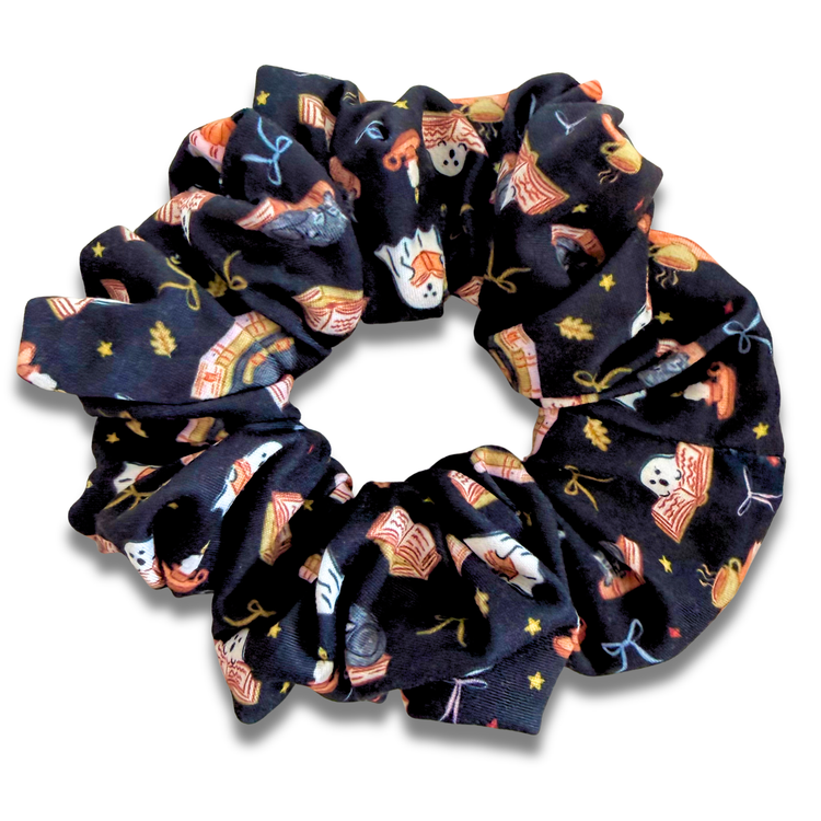 Fall Reading Scrunchie Sewing Sweethearts