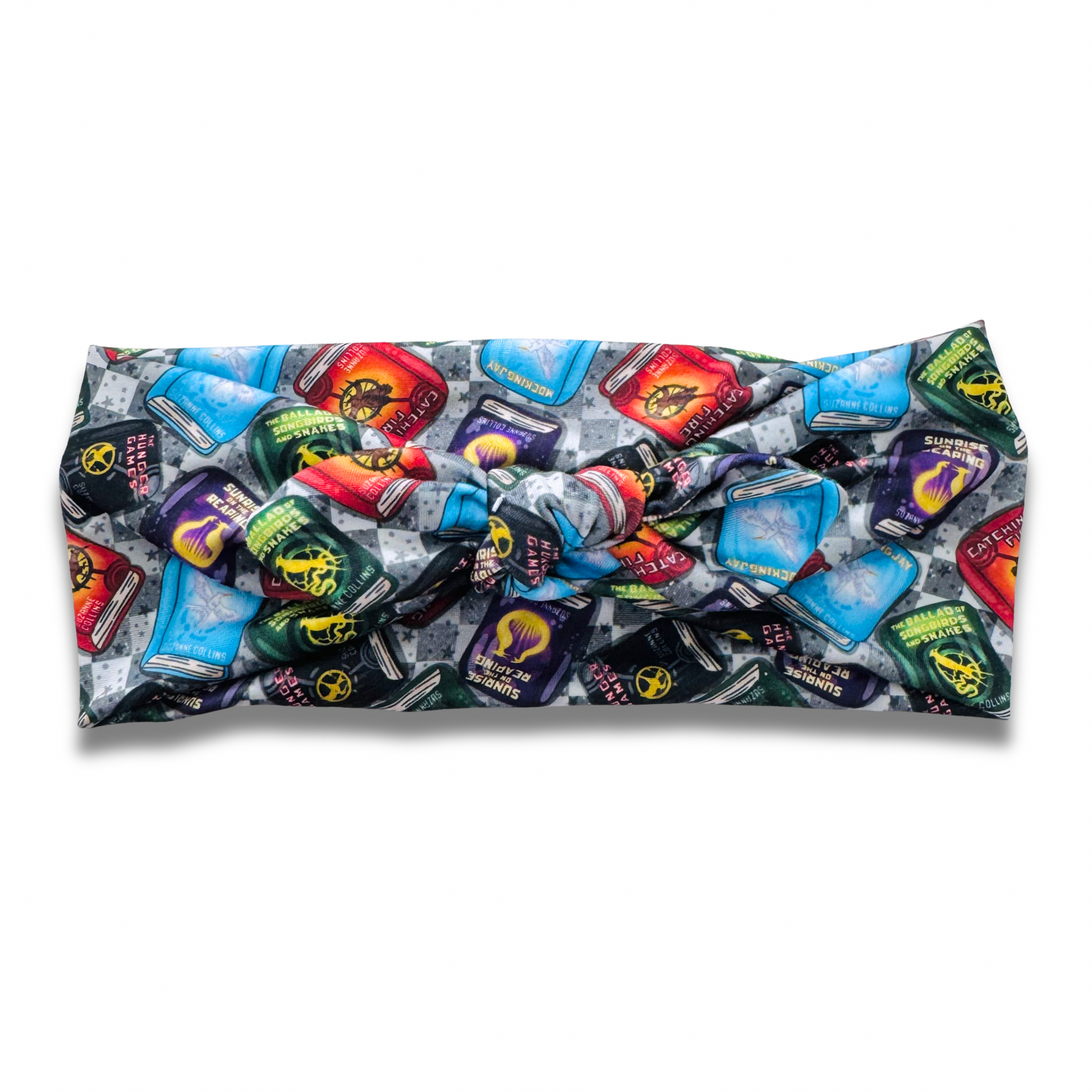 Hunger Trilogy Books Sweetheart Headband (or removable tie option) Sewing Sweethearts Sweetheart with Removable Tie