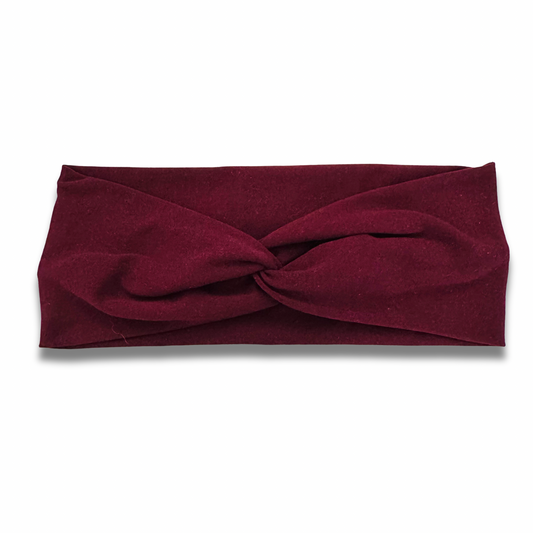 Burgundy Sweetheart Headband Sewing Sweethearts