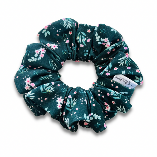 Pink Blossoms Scrunchie  Sewing Sweethearts   