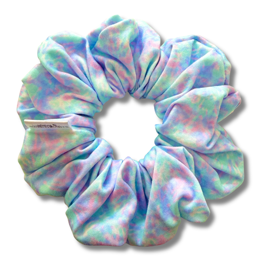 Bright Pastels Tie Dye Scrunchie Sewing Sweethearts