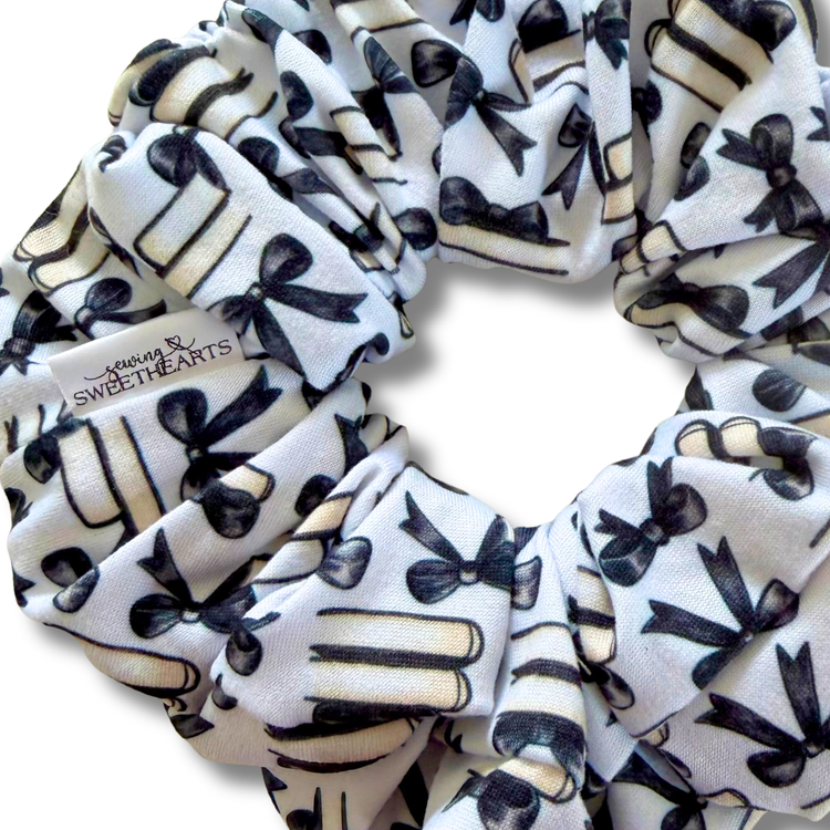 Books & Bows Scrunchie Sewing Sweethearts