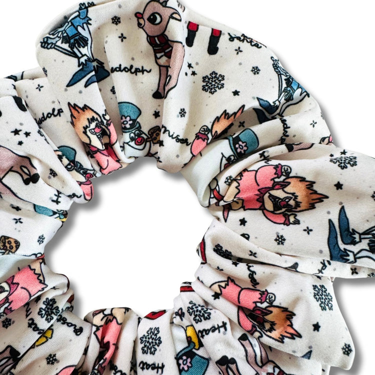 Classic Holiday Movies Scrunchie  Sewing Sweethearts   