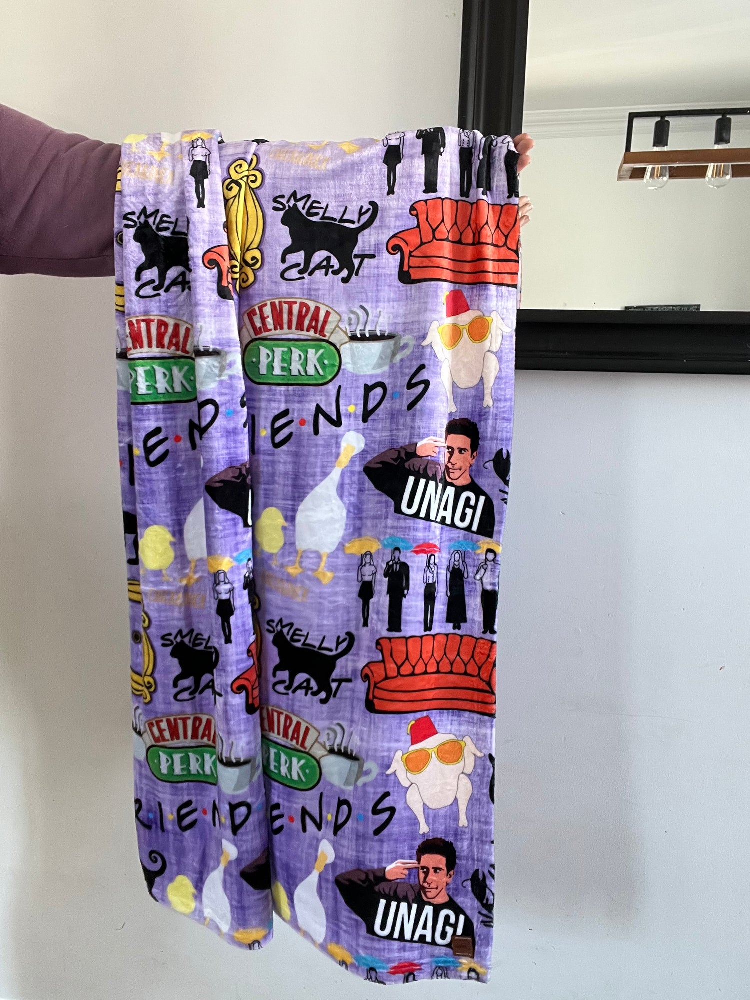 Friends Minky Blanket PREORDER (~4 weeks before shipping) Sewing Sweethearts
