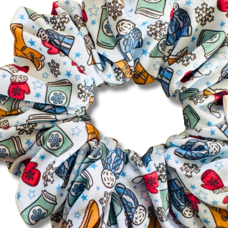 Winter Girl Scrunchie