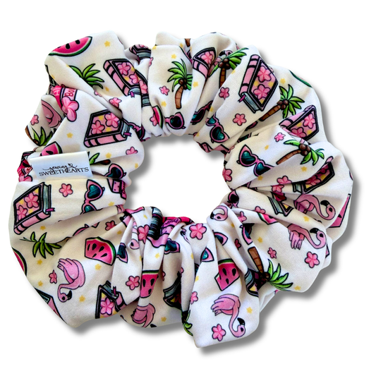 Summers All Booked Scrunchie Sewing Sweethearts