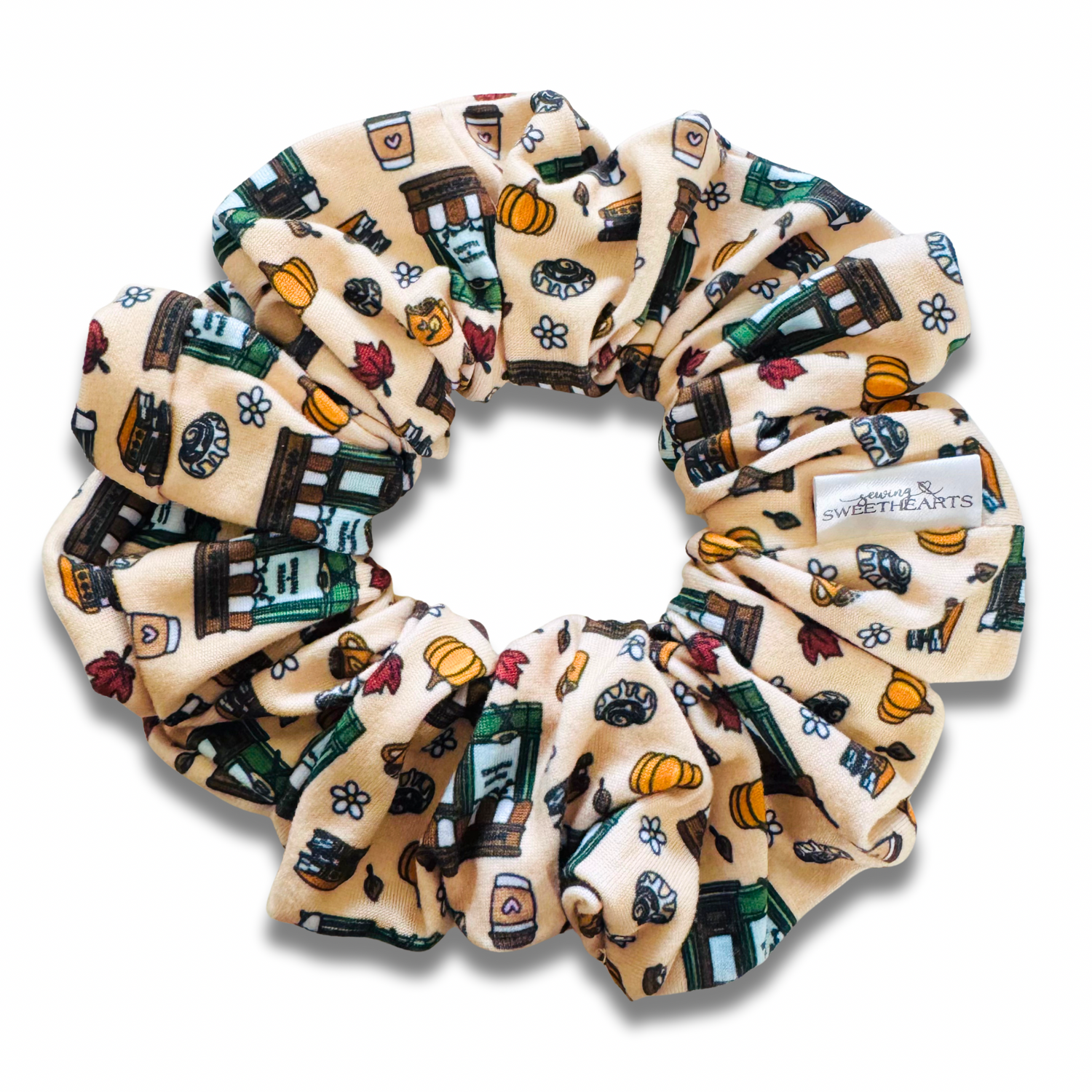 Bookstore Cafe Scrunchie Sewing Sweethearts