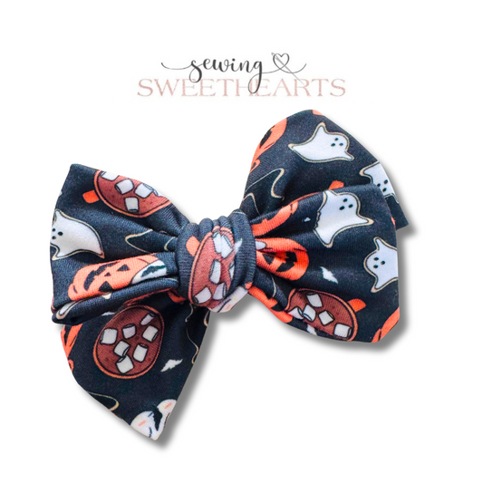Halloween Treats Bow Sewing Sweethearts