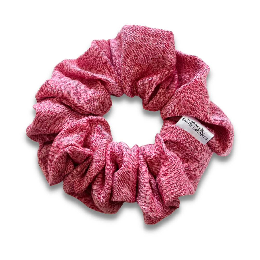 Cranberry Muslin Scrunchie  Sewing Sweethearts   